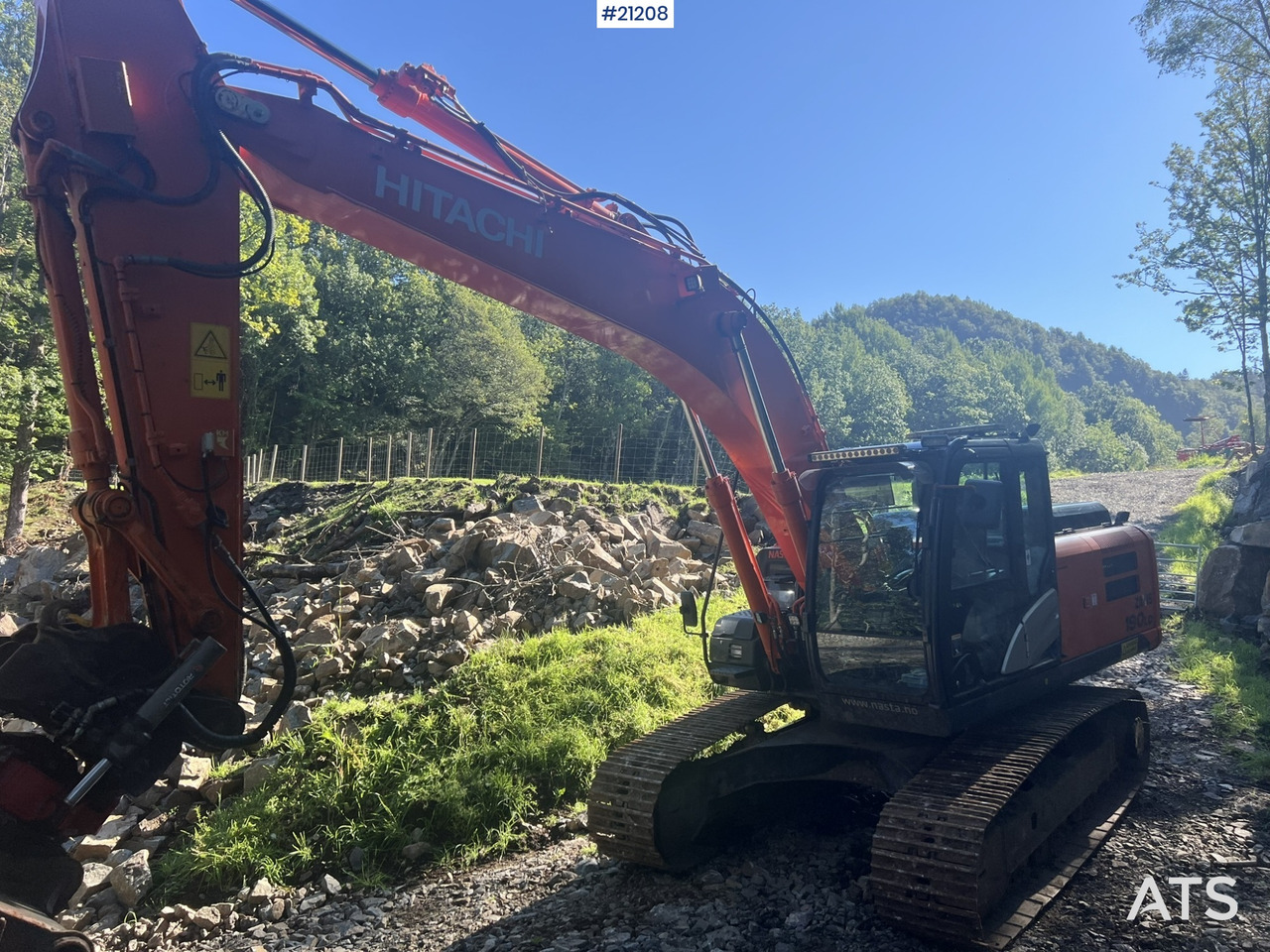 Hitachi zx190lc-5B gravemaskin m/ rototilt, pusseskuffe, graveskuffe og dyrkningsskuffe - Bager guseničar: slika 1 Hitachi zx190lc-5B gravemaskin m/ rototilt, pusseskuffe, graveskuffe og dyrkningsskuffe - Bager guseničar: slika 1