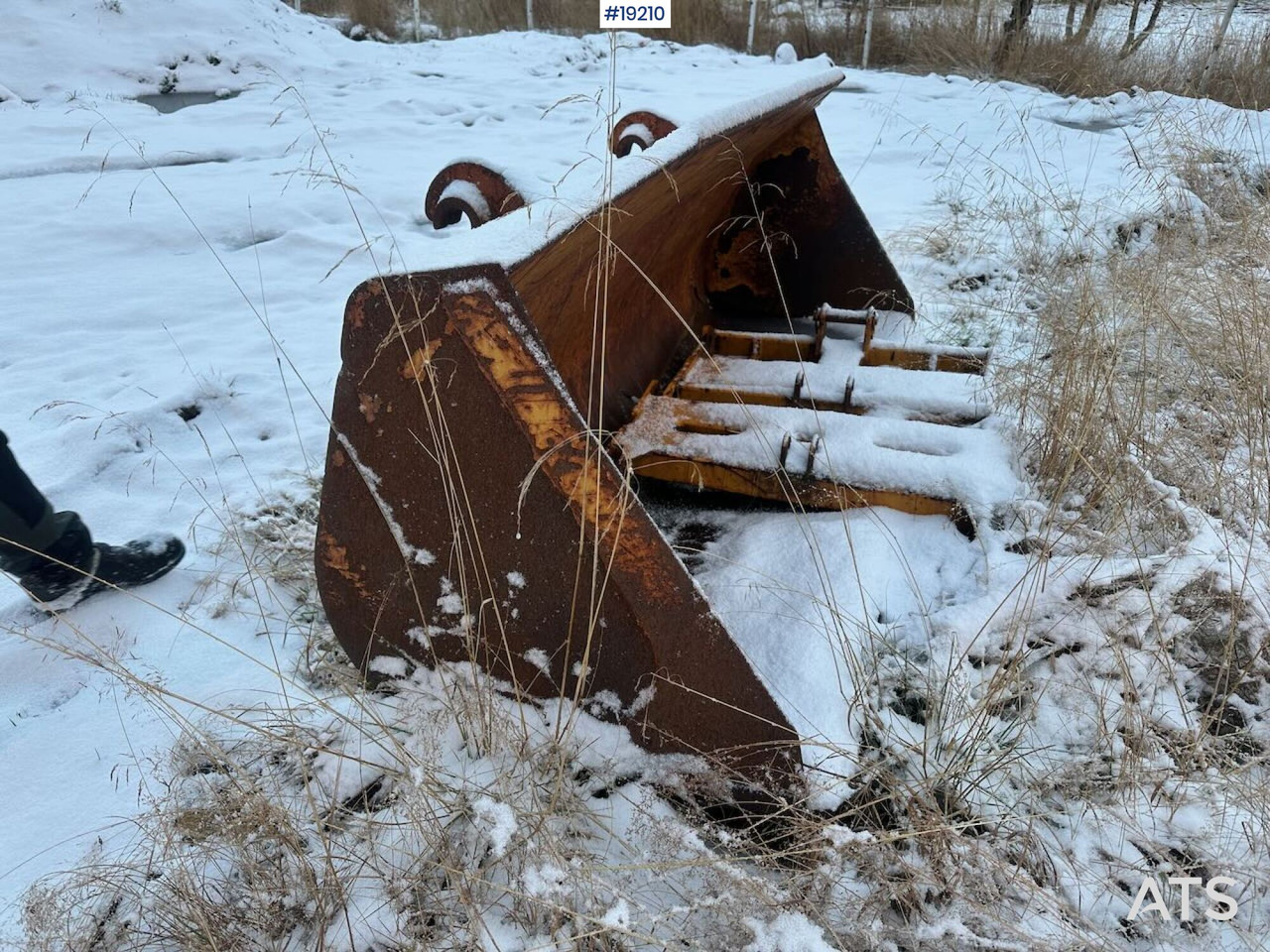 Hjullasterskuffe m/ BM feste - Utovarna kašika za Građevinska mašina: slika 1 Hjullasterskuffe m/ BM feste - Utovarna kašika za Građevinska mašina: slika 1