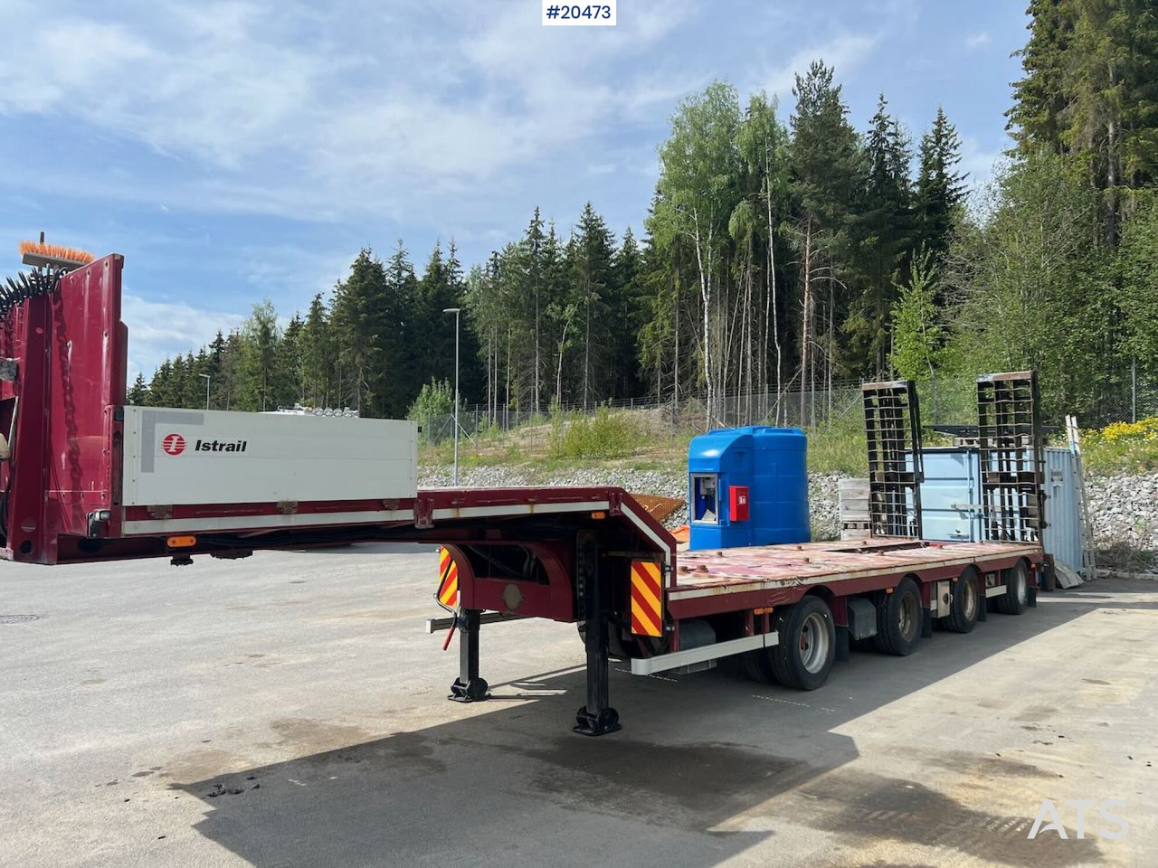 Istrail maskinhenger - Niska poluprikolica za prevoz: slika 3 Istrail maskinhenger - Niska poluprikolica za prevoz: slika 3