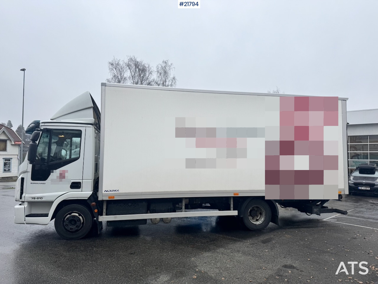 Iveco 75E-210 - Kamion sa zatvorenim sandukom: slika 3 Iveco 75E-210 - Kamion sa zatvorenim sandukom: slika 3