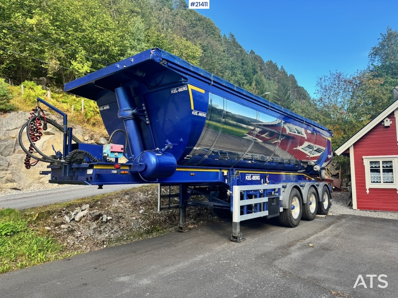 Kel-berg Asfaltsemi - Poluprikolica istovarivača: slika 1 Kel-berg Asfaltsemi - Poluprikolica istovarivača: slika 1