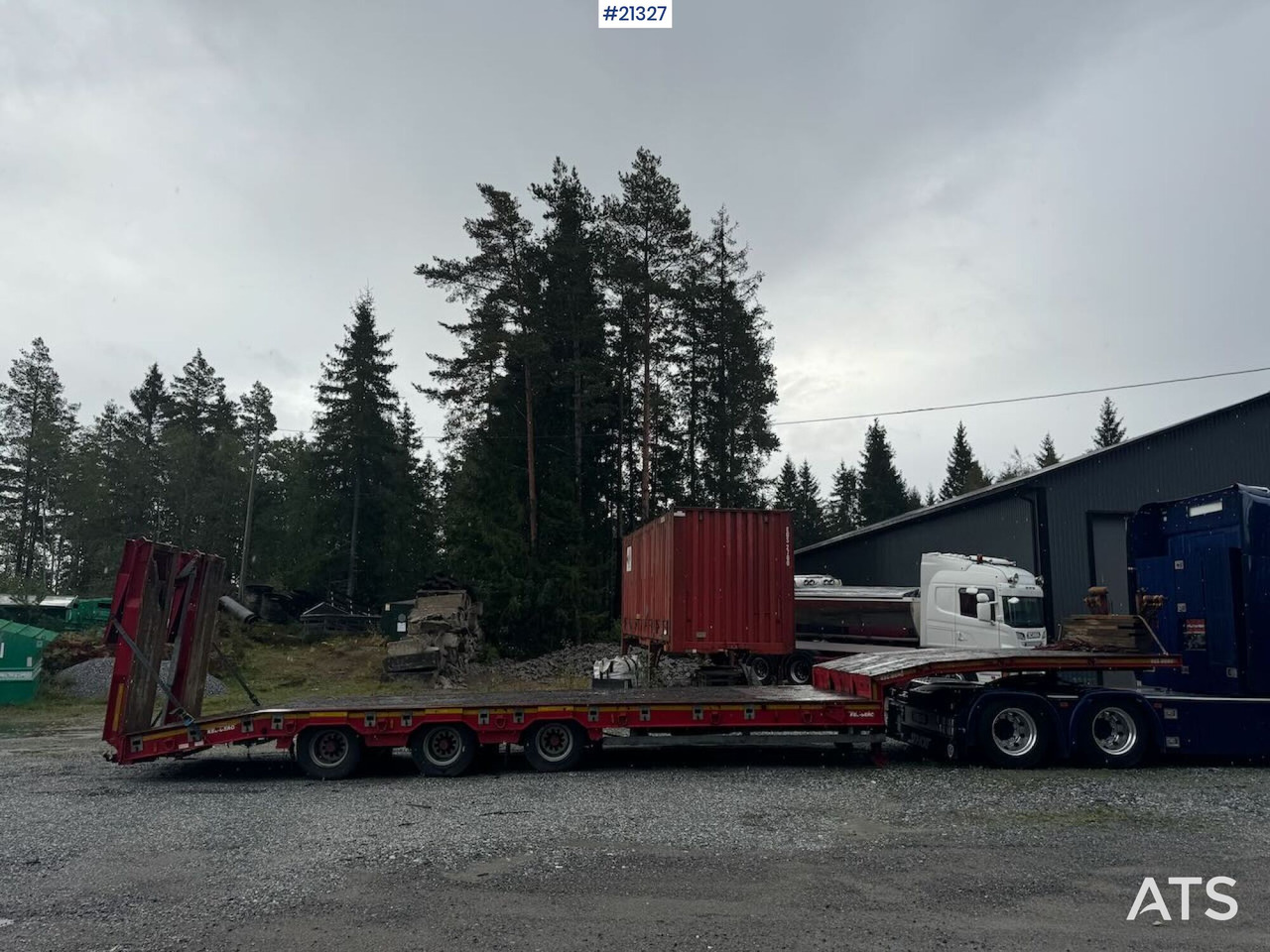 Kel-berg Maskinsemi - Niska poluprikolica za prevoz: slika 2 Kel-berg Maskinsemi - Niska poluprikolica za prevoz: slika 2