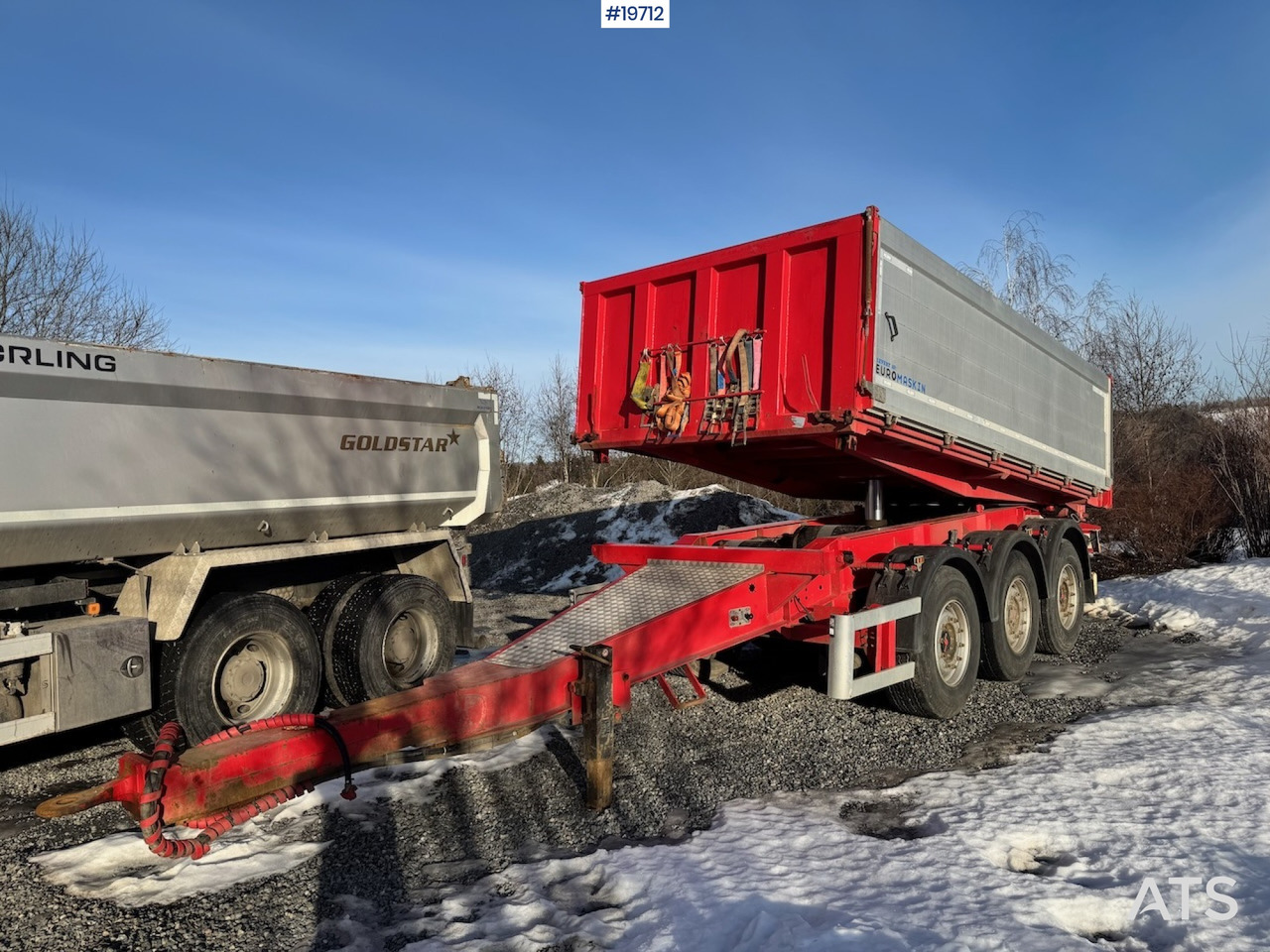 Kel-berg Trippelkjerre - Prikolica istovarivača: slika 1 Kel-berg Trippelkjerre - Prikolica istovarivača: slika 1