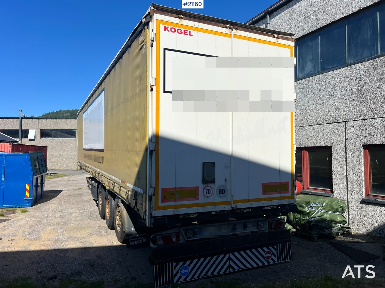 Kögel SN 24 - Poluprikolica sa ceradom: slika 5 Kögel SN 24 - Poluprikolica sa ceradom: slika 5