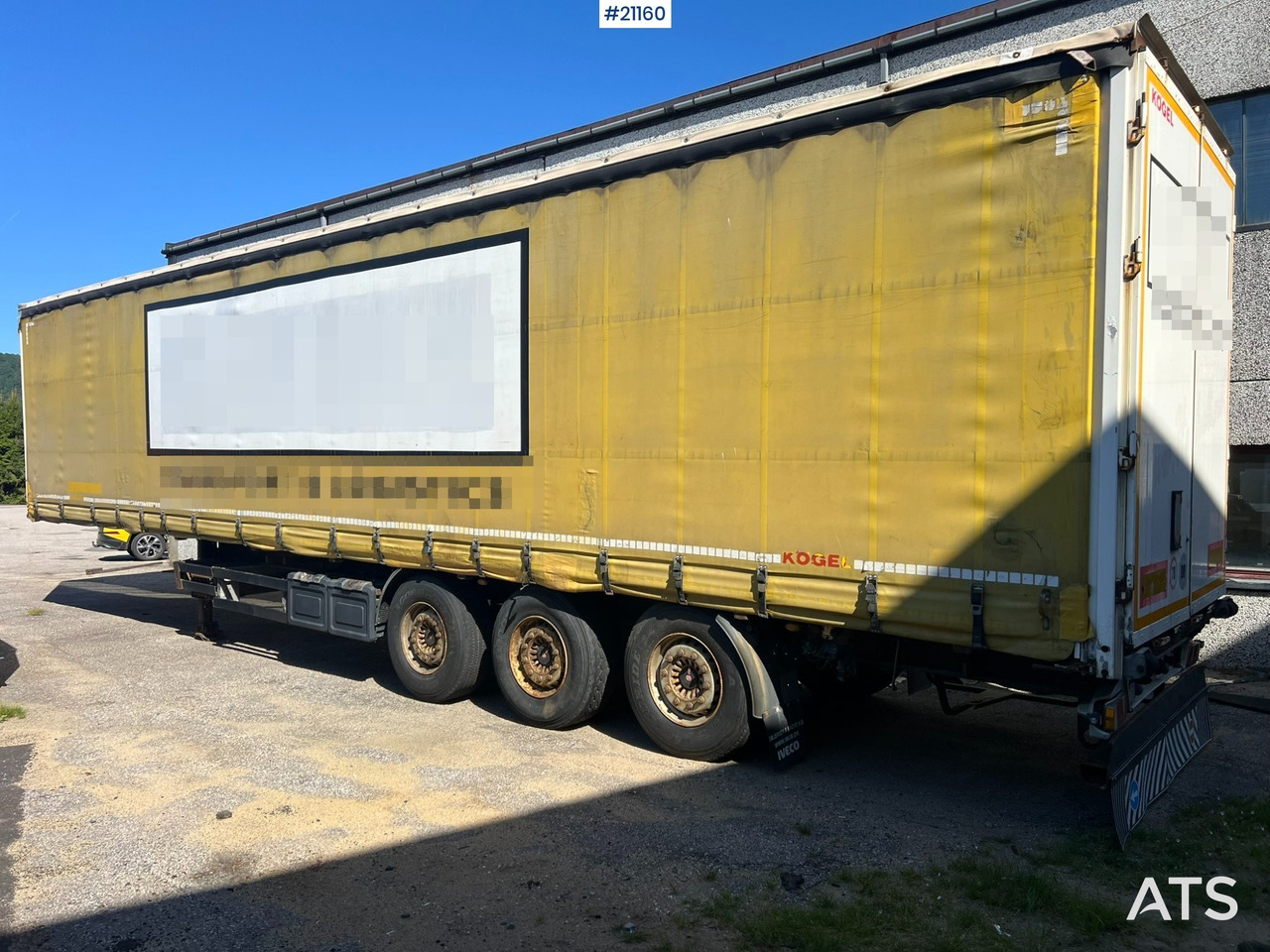 Kögel SN 24 - Poluprikolica sa ceradom: slika 3 Kögel SN 24 - Poluprikolica sa ceradom: slika 3