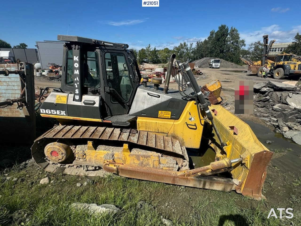 Komatsu D65EX - Buldožer: slika 5 Komatsu D65EX - Buldožer: slika 5