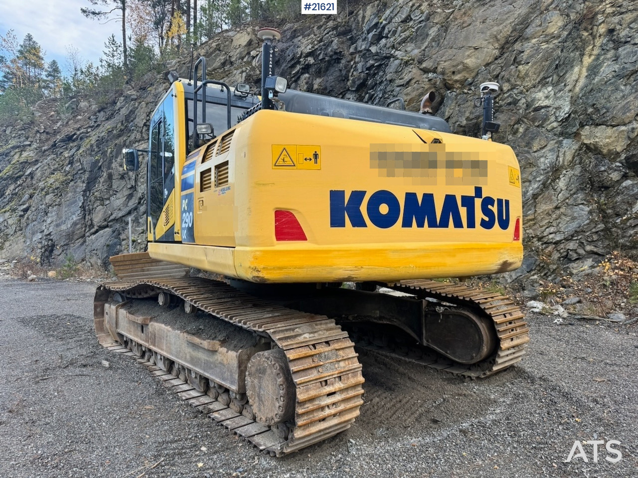 Komatsu Komatsu PC290LC-10 m/ Rototilt, 2 skuffer og GPS. Nytt understell! - Bager guseničar: slika 4 Komatsu Komatsu PC290LC-10 m/ Rototilt, 2 skuffer og GPS. Nytt understell! - Bager guseničar: slika 4