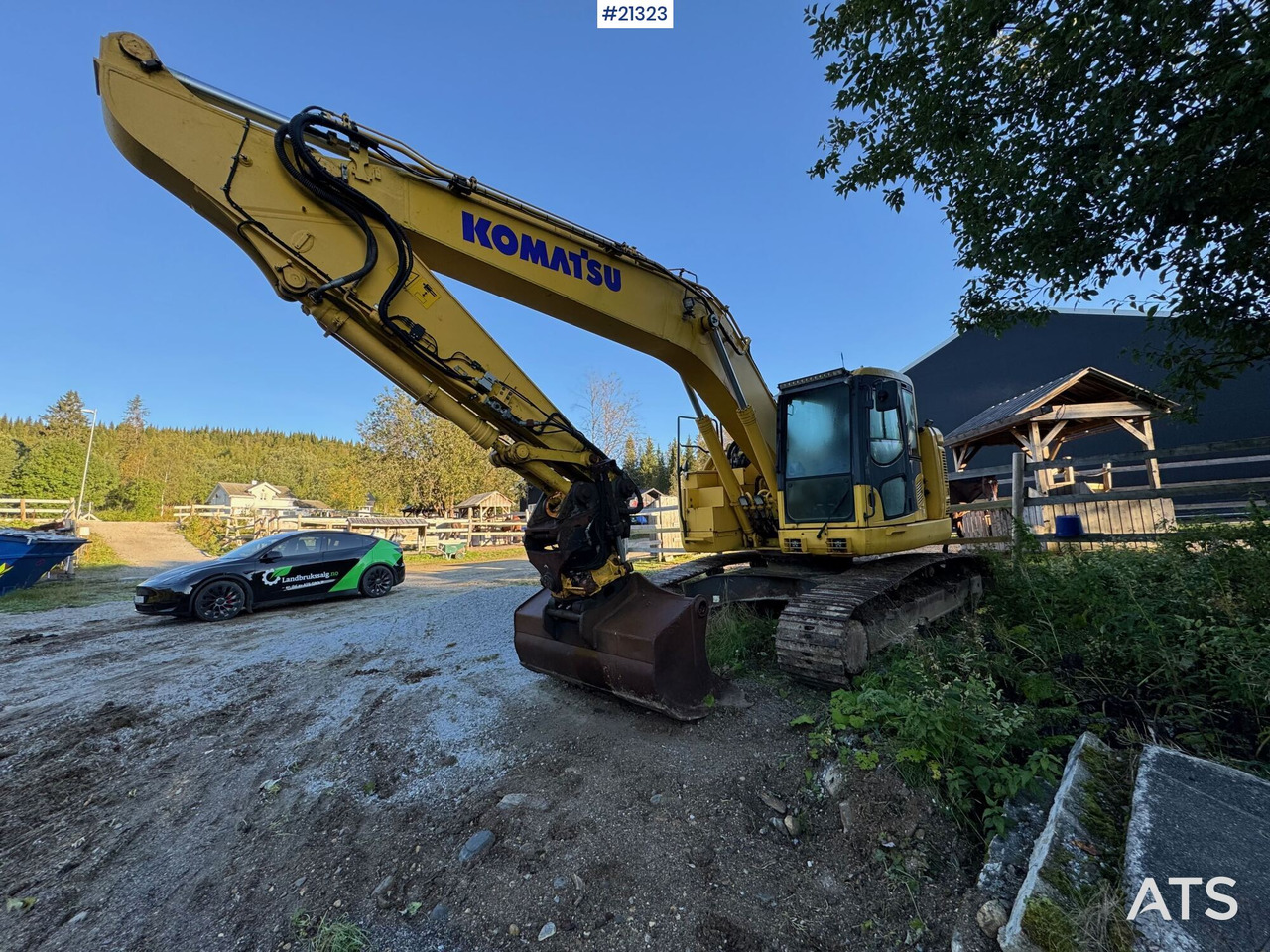 Komatsu PC228 USLC-10 m/ pusseskuffe og rotortilt! - Bager guseničar: slika 2 Komatsu PC228 USLC-10 m/ pusseskuffe og rotortilt! - Bager guseničar: slika 2