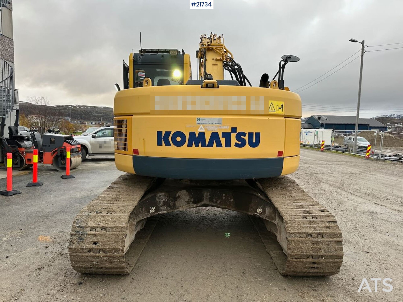 Komatsu PC228USLC-8 gravemaskin m/ 3 skuffer og rototilt. SE VIDEO - Bager guseničar: slika 5 Komatsu PC228USLC-8 gravemaskin m/ 3 skuffer og rototilt. SE VIDEO - Bager guseničar: slika 5