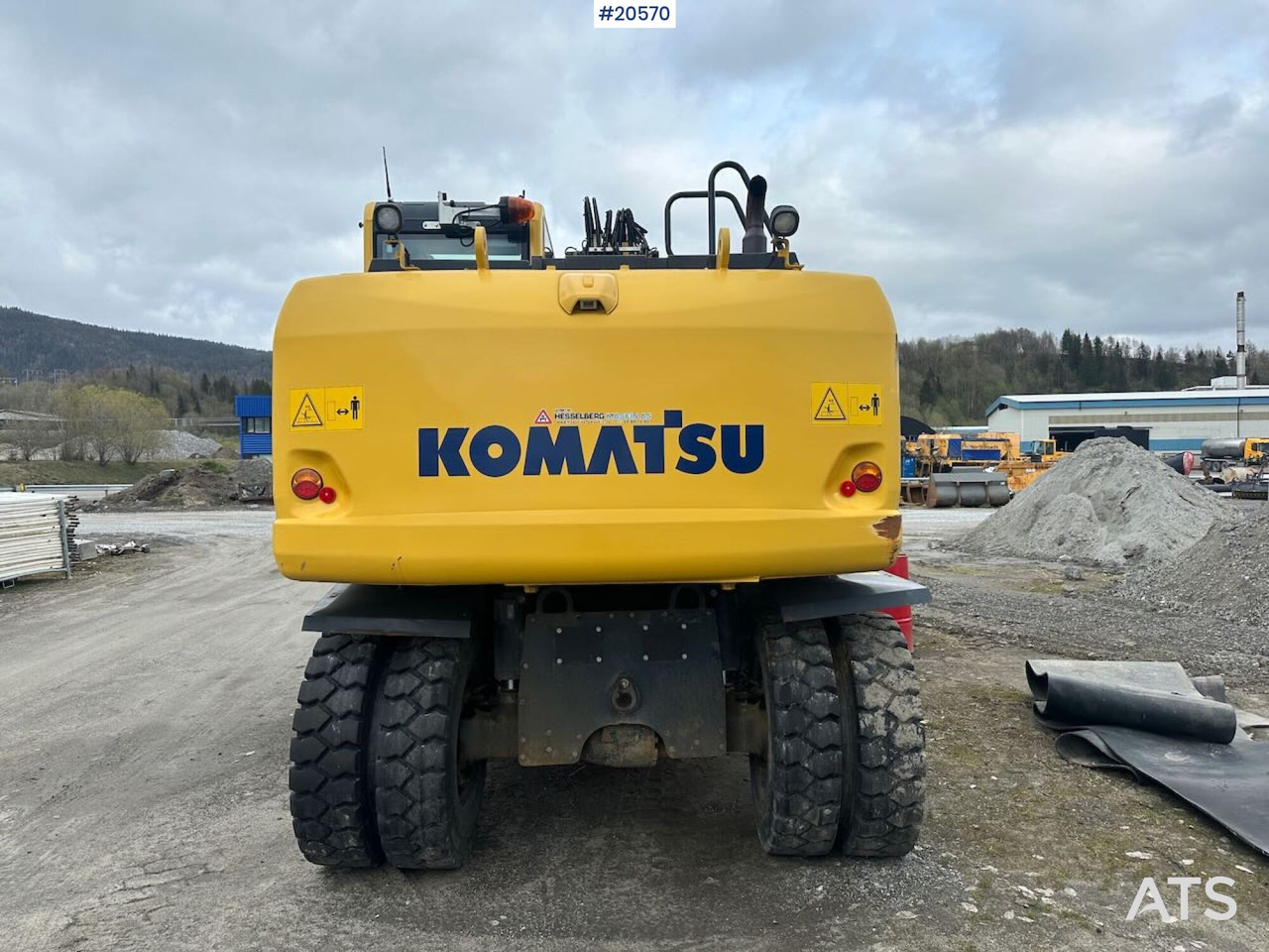 Komatsu PW160-10 - Bager: slika 4 Komatsu PW160-10 - Bager: slika 4
