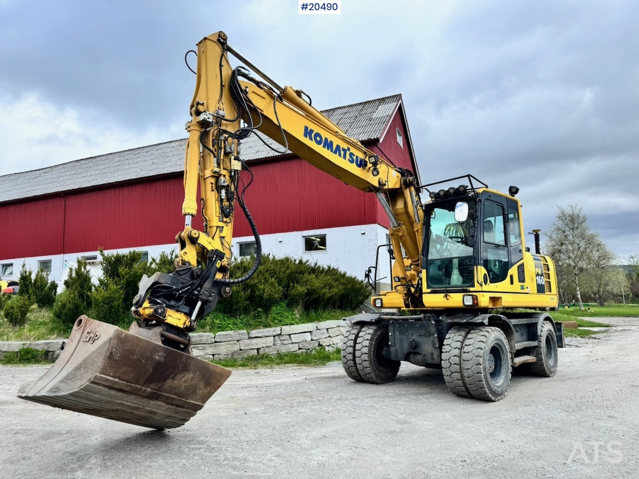 Komatsu PW160-8 - Utovarivač točkaš: slika 1 Komatsu PW160-8 - Utovarivač točkaš: slika 1