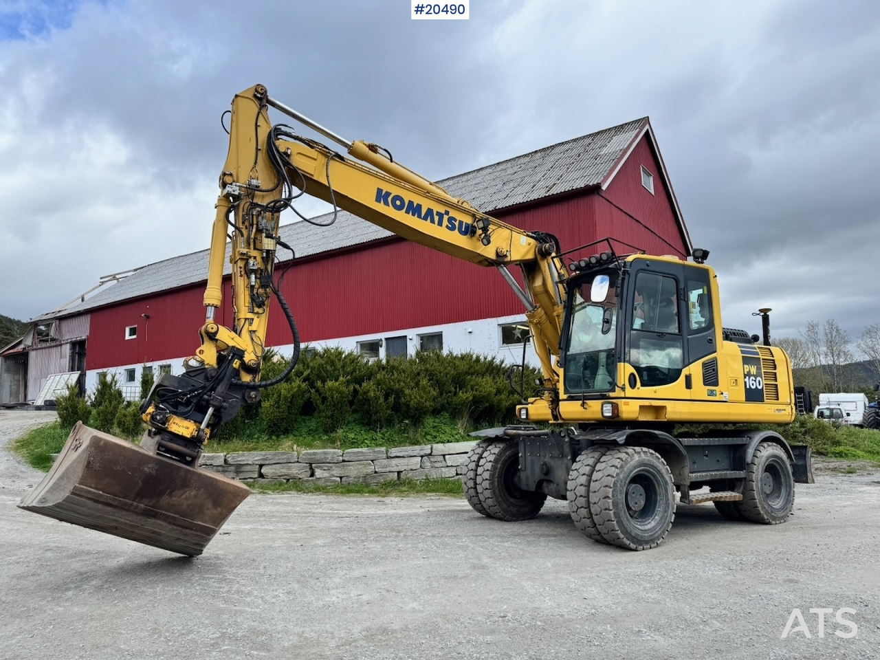 Komatsu PW160-8 - Utovarivač točkaš: slika 2 Komatsu PW160-8 - Utovarivač točkaš: slika 2