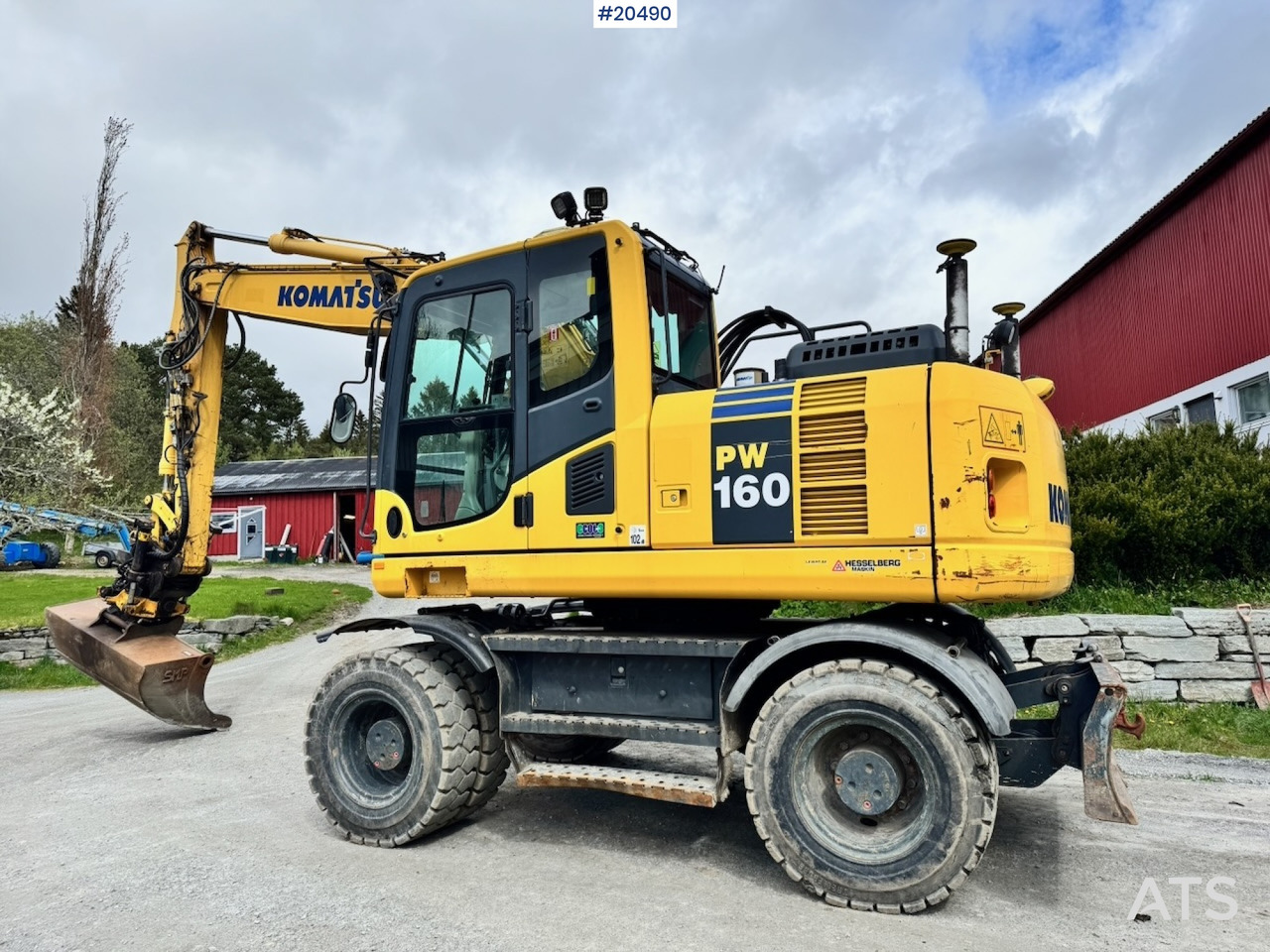 Komatsu PW160-8 - Utovarivač točkaš: slika 3 Komatsu PW160-8 - Utovarivač točkaš: slika 3