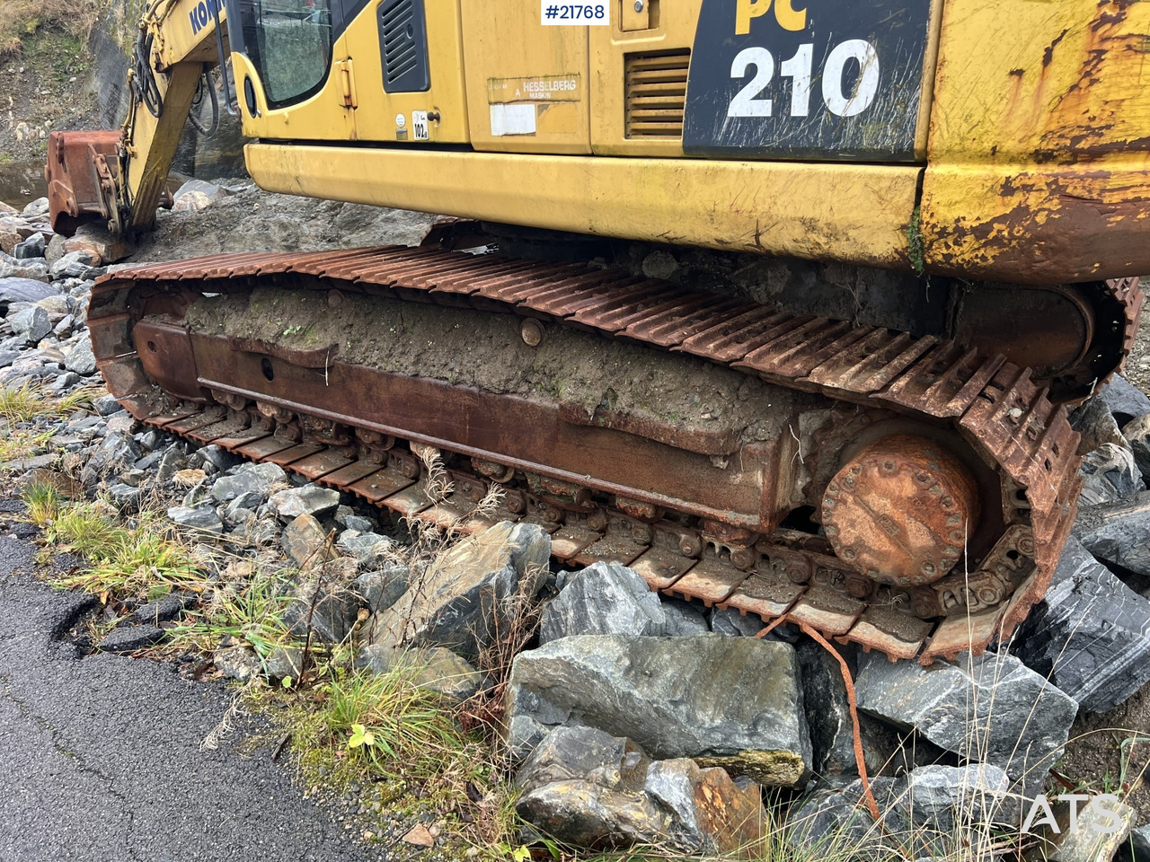 Komatsu pc210lc-8 gravemaskin m/ tannskuffe - Bager: slika 3 Komatsu pc210lc-8 gravemaskin m/ tannskuffe - Bager: slika 3