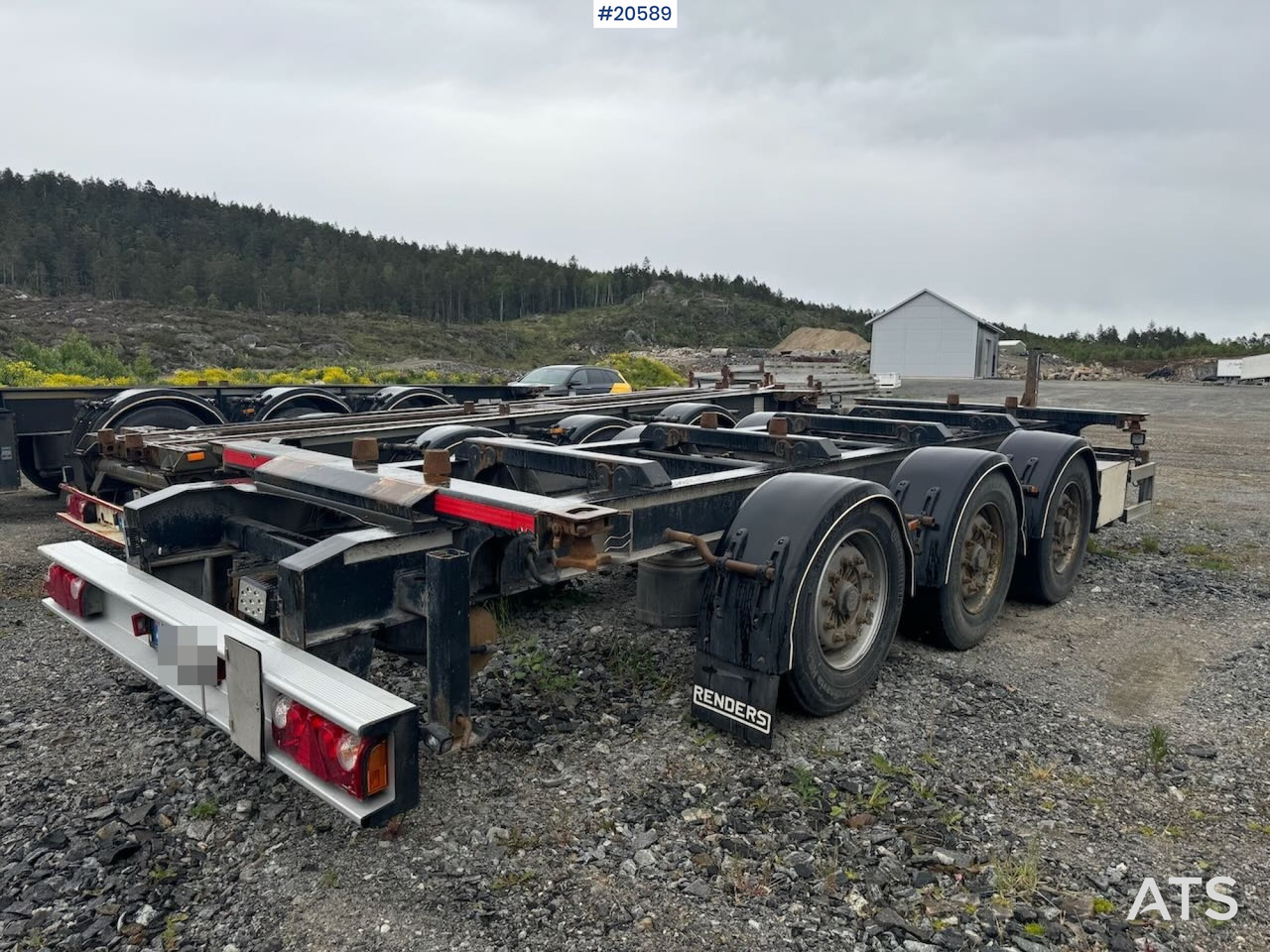 Konar Containerkjerre - Prikolica za prevoz kontejnera/ Prikolica sa promenjivim sandukom: slika 5 Konar Containerkjerre - Prikolica za prevoz kontejnera/ Prikolica sa promenjivim sandukom: slika 5