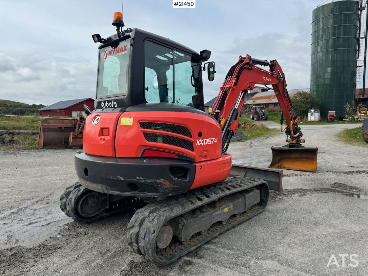 Kubota KX 057-4 - Bager guseničar: slika 5 Kubota KX 057-4 - Bager guseničar: slika 5