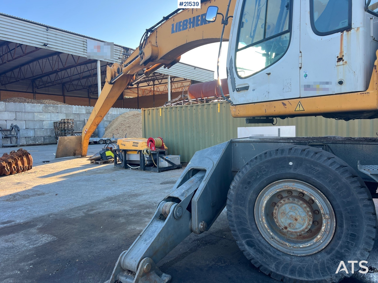 Bager točkaš Liebherr A934 C HD Lintronic Hjulmaskin m/ hevbar hytte og klype: slika 16