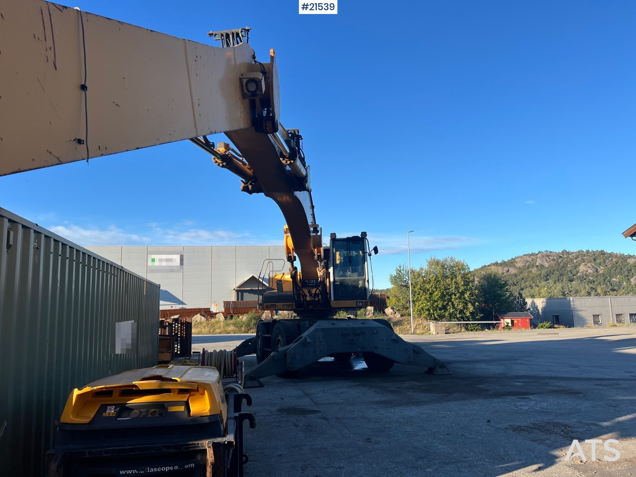 Bager točkaš Liebherr A934 C HD Lintronic Hjulmaskin m/ hevbar hytte og klype: slika 10