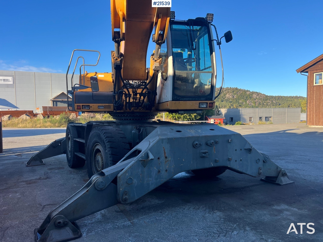 Bager točkaš Liebherr A934 C HD Lintronic Hjulmaskin m/ hevbar hytte og klype: slika 11