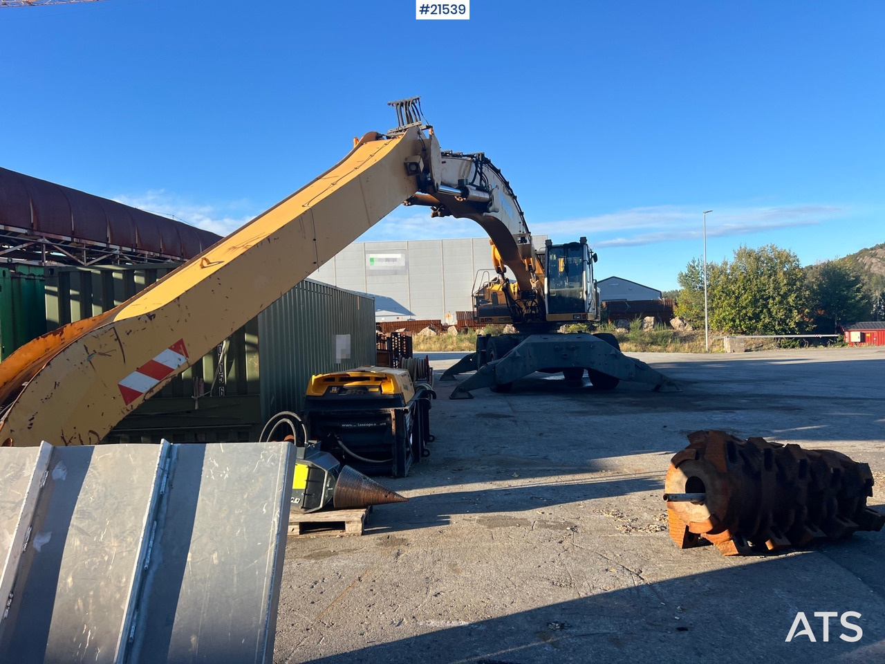 Bager točkaš Liebherr A934 C HD Lintronic Hjulmaskin m/ hevbar hytte og klype: slika 8