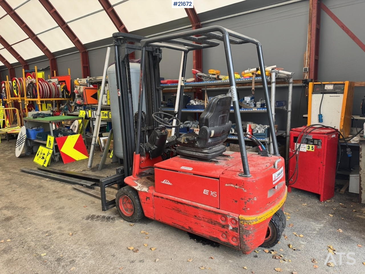 Linde Linde E16 EL Truck m/ forlengere. - Električni viljuškar: slika 3 Linde Linde E16 EL Truck m/ forlengere. - Električni viljuškar: slika 3