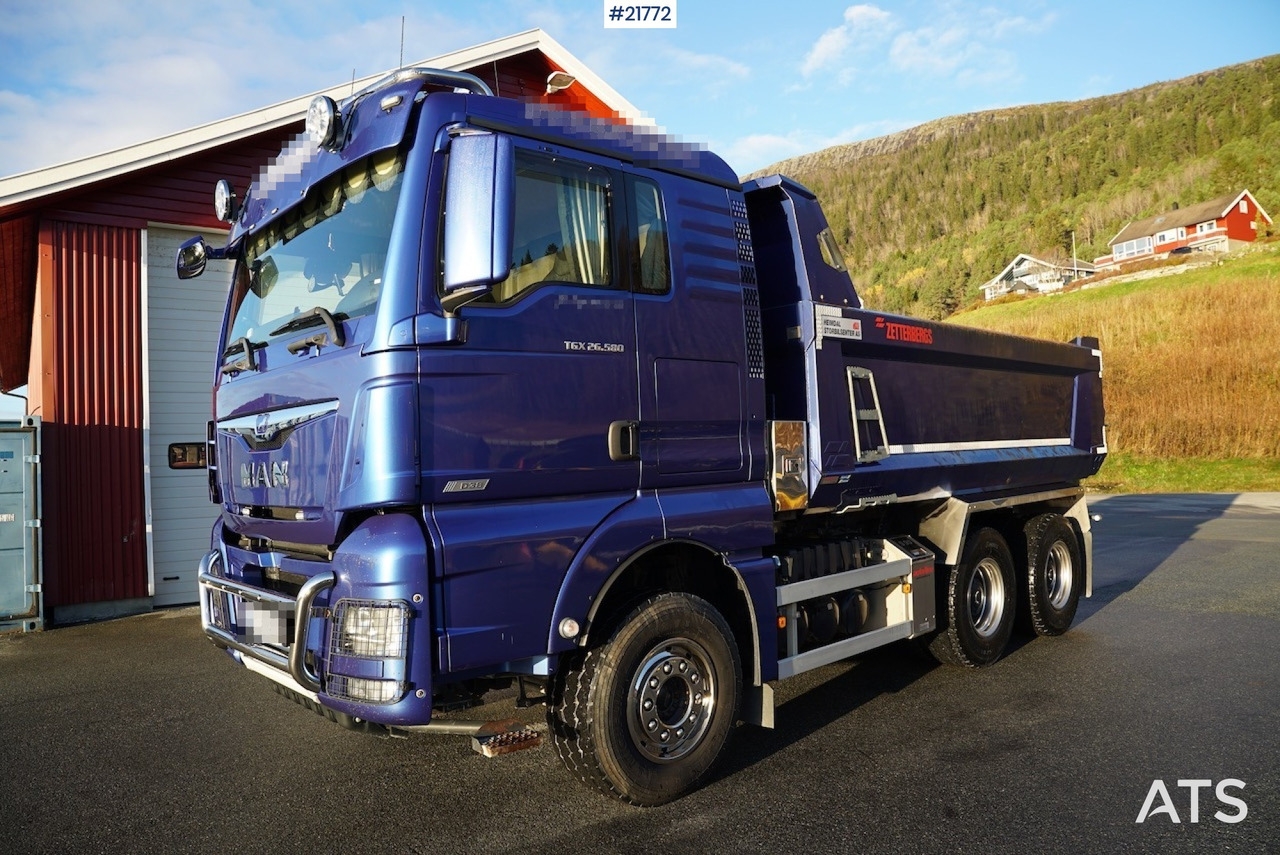 MAN 2018 Man TGX 26.580 6x4 tippbil med stålfjæring - Istovarivač: slika 1 MAN 2018 Man TGX 26.580 6x4 tippbil med stålfjæring - Istovarivač: slika 1