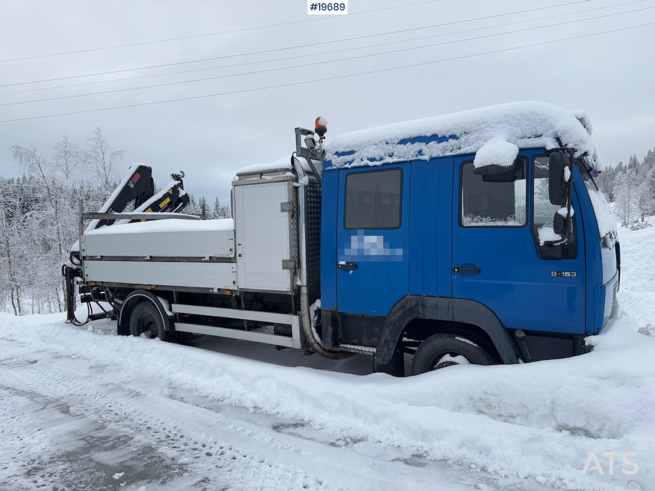 MAN 8.153 - Kamion sa dizalicom, Kamion sa tovarnim sandukom: slika 2 MAN 8.153 - Kamion sa dizalicom, Kamion sa tovarnim sandukom: slika 2