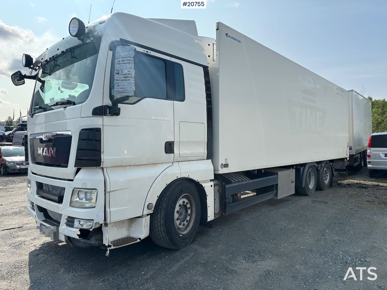 MAN TGX 26.480 - Kamion sa zatvorenim sandukom: slika 2 MAN TGX 26.480 - Kamion sa zatvorenim sandukom: slika 2