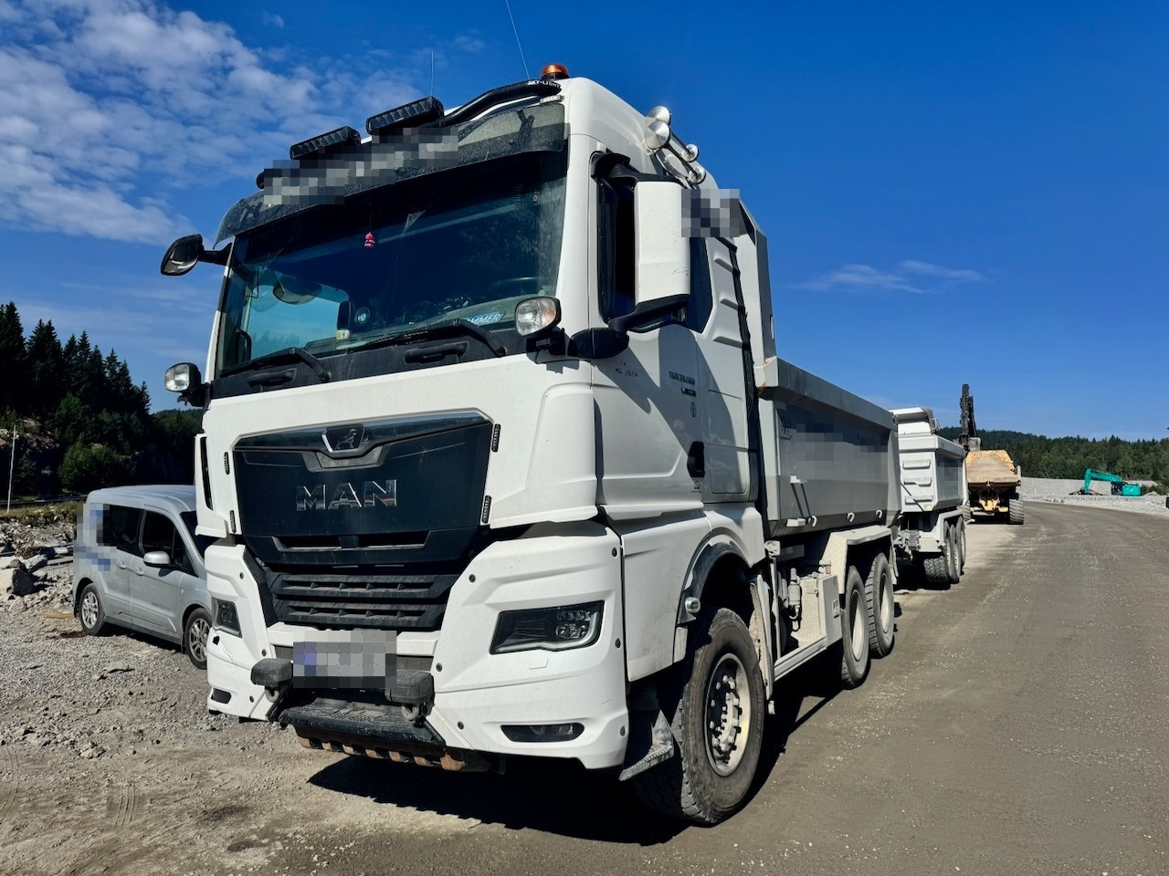 MAN TGX 33.580 - Istovarivač: slika 2 MAN TGX 33.580 - Istovarivač: slika 2
