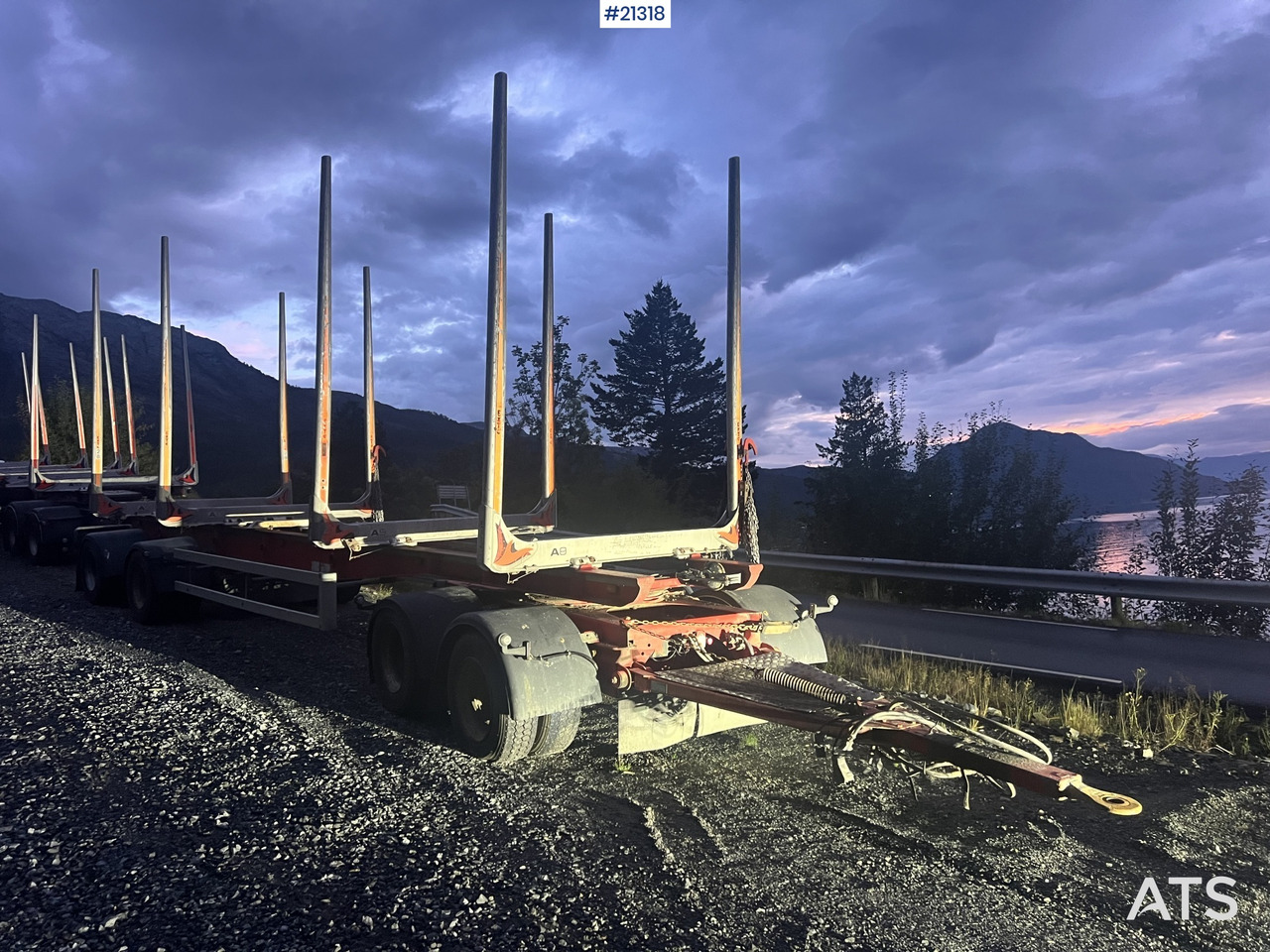 MVB10 MVB10-FLS4 4 akslet Tømmerhenger - Prikolica šticarka: slika 1 MVB10 MVB10-FLS4 4 akslet Tømmerhenger - Prikolica šticarka: slika 1