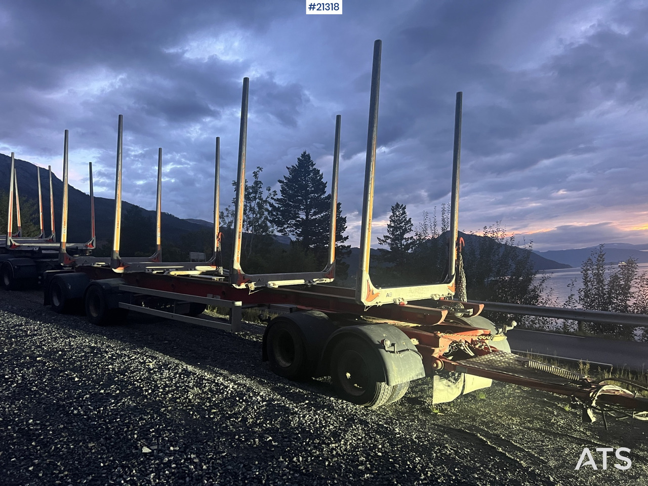 MVB10 MVB10-FLS4 4 akslet Tømmerhenger - Prikolica šticarka: slika 2 MVB10 MVB10-FLS4 4 akslet Tømmerhenger - Prikolica šticarka: slika 2