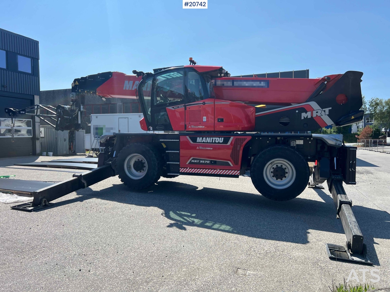 Manitou MRT 3570 - Teleskopski upravljač: slika 1 Manitou MRT 3570 - Teleskopski upravljač: slika 1