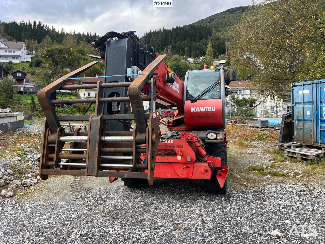 Manitou MRT2540 m/ radiostyring, mannskapskorg, 2 sett pallegafler, jibb med vinsj (1.5 tonn) - Teleskopski upravljač: slika 2 Manitou MRT2540 m/ radiostyring, mannskapskorg, 2 sett pallegafler, jibb med vinsj (1.5 tonn) - Teleskopski upravljač: slika 2
