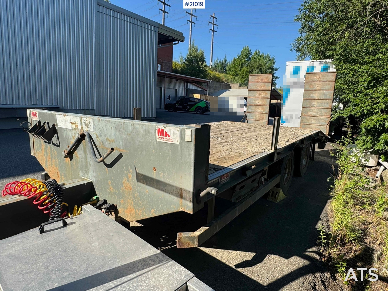 McCauley maskinhenger - Niska prikolica za prevoz: slika 5 McCauley maskinhenger - Niska prikolica za prevoz: slika 5