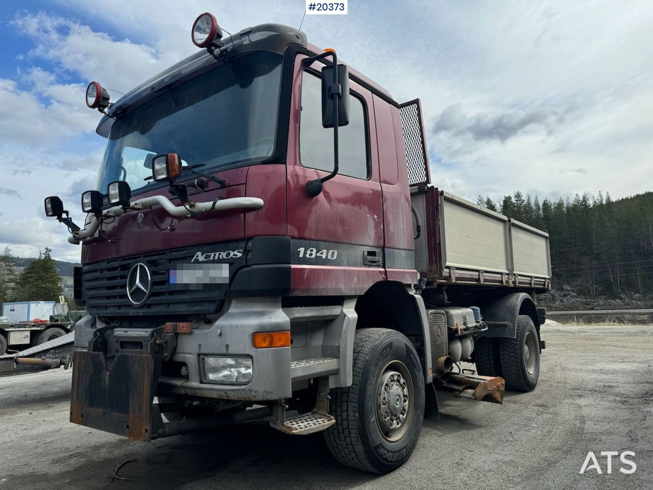 Mercedes Actros 1840 - Istovarivač: slika 3 Mercedes Actros 1840 - Istovarivač: slika 3