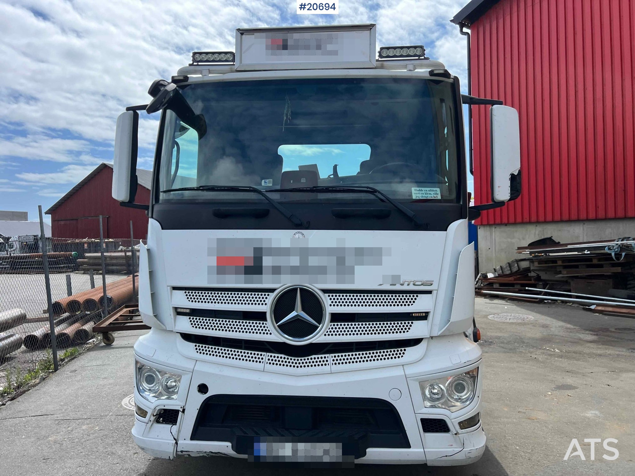 Mercedes Antos 2543 - Kamion sa hidrauličnom kukom: slika 3 Mercedes Antos 2543 - Kamion sa hidrauličnom kukom: slika 3