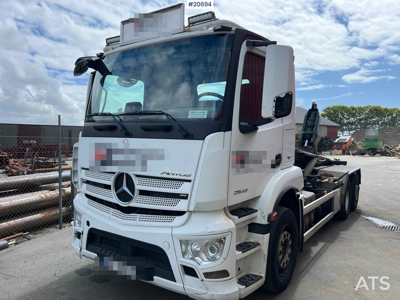 Mercedes Antos 2543 - Kamion sa hidrauličnom kukom: slika 2 Mercedes Antos 2543 - Kamion sa hidrauličnom kukom: slika 2