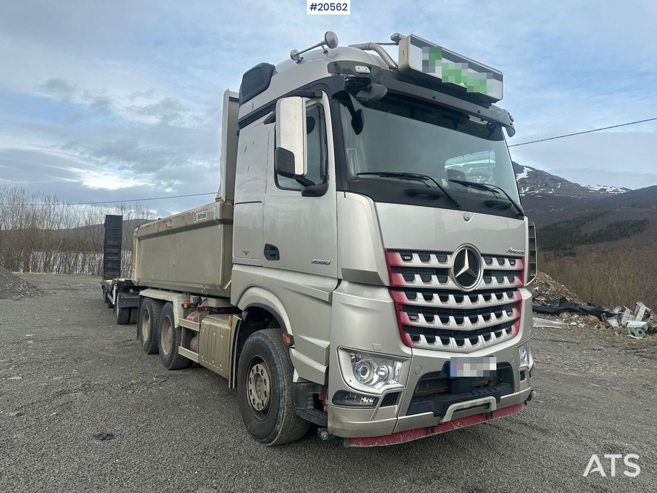 Mercedes Arocs 2658 - Istovarivač: slika 2 Mercedes Arocs 2658 - Istovarivač: slika 2
