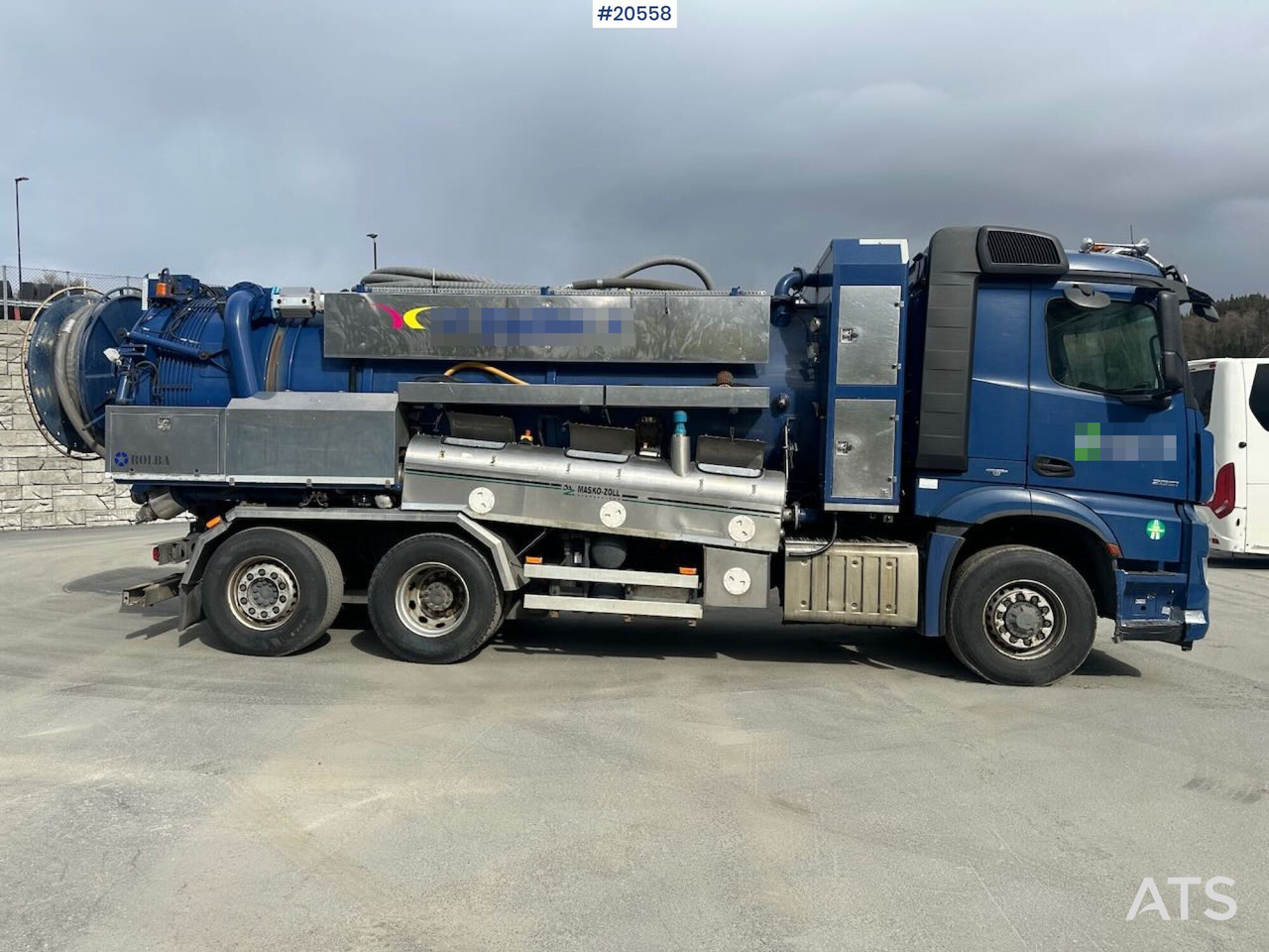 Mercedes Arocs - Vakuumska cisterna: slika 4 Mercedes Arocs - Vakuumska cisterna: slika 4