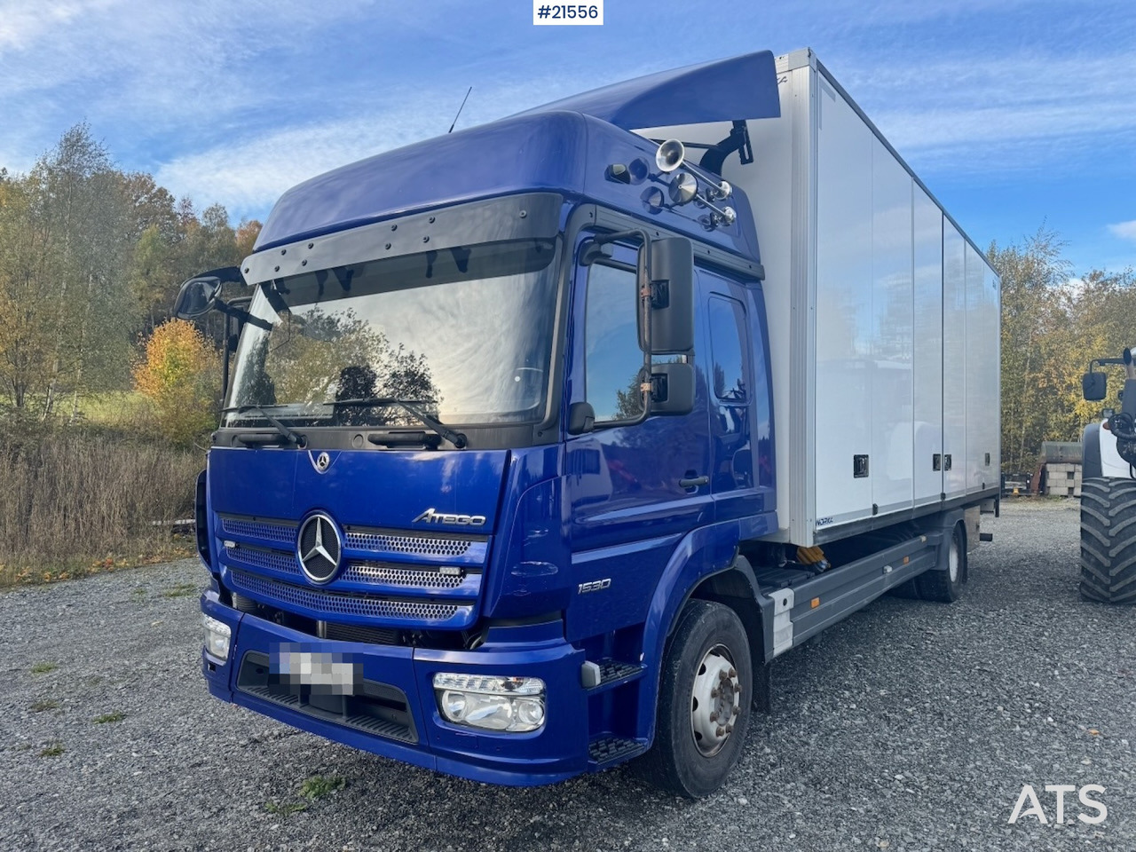 Mercedes Atego 1530 Skapbil m/ Full Sideåpning - Kamion sa zatvorenim sandukom: slika 1 Mercedes Atego 1530 Skapbil m/ Full Sideåpning - Kamion sa zatvorenim sandukom: slika 1