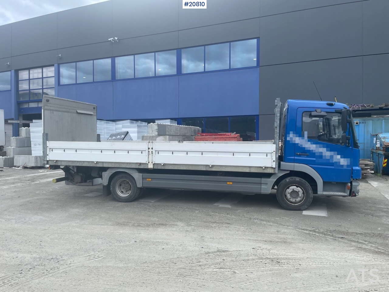 Mercedes Atego 815 - Kamion sa tovarnim sandukom: slika 1 Mercedes Atego 815 - Kamion sa tovarnim sandukom: slika 1