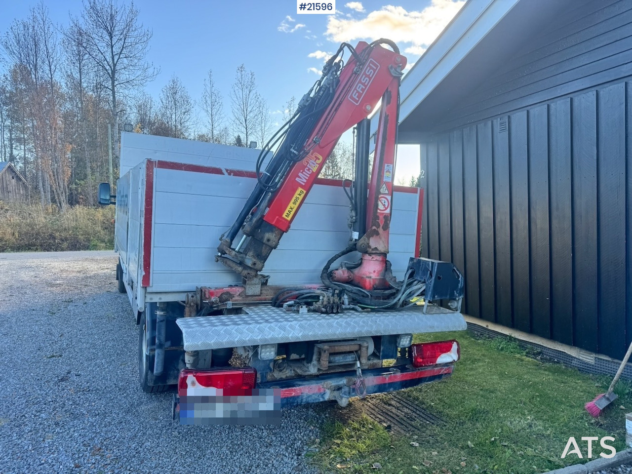 Mercedes-Benz Sprinter 519 4x4 nødslaktbil med vinsj og bakmontert Fassi kran - Furgon: slika 5 Mercedes-Benz Sprinter 519 4x4 nødslaktbil med vinsj og bakmontert Fassi kran - Furgon: slika 5