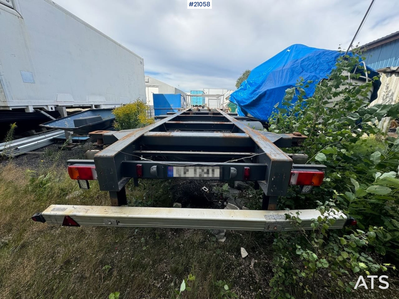 Narko Containerhenger - Prikolica za prevoz kontejnera/ Prikolica sa promenjivim sandukom: slika 3 Narko Containerhenger - Prikolica za prevoz kontejnera/ Prikolica sa promenjivim sandukom: slika 3
