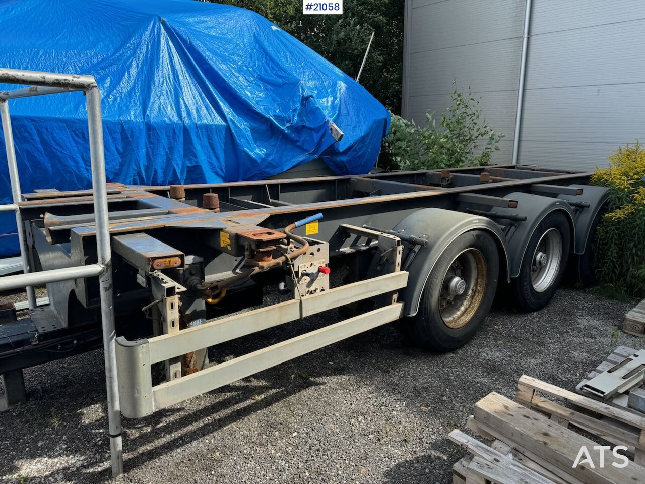 Narko Containerhenger - Prikolica za prevoz kontejnera/ Prikolica sa promenjivim sandukom: slika 2 Narko Containerhenger - Prikolica za prevoz kontejnera/ Prikolica sa promenjivim sandukom: slika 2