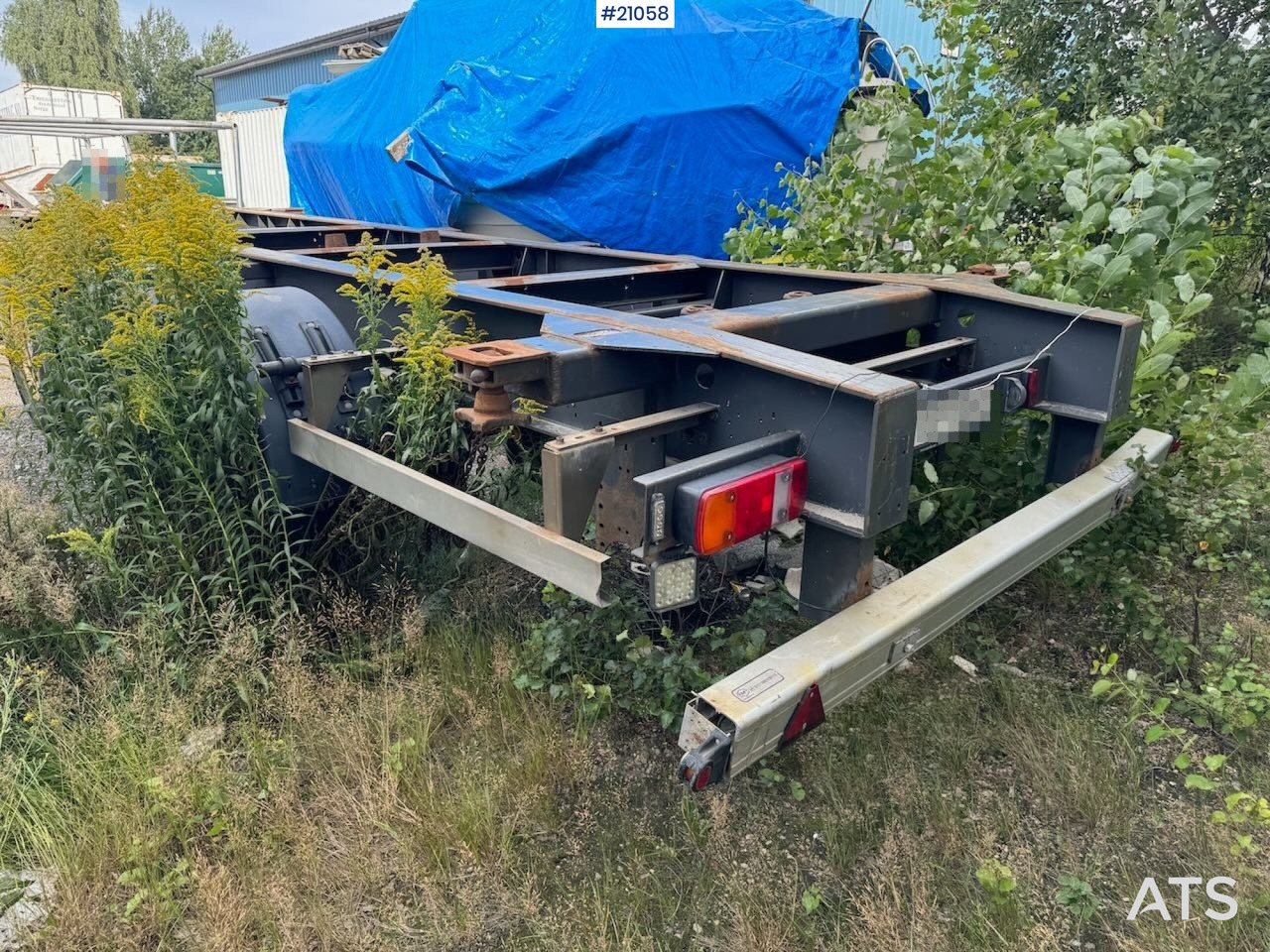 Narko Containerhenger - Prikolica za prevoz kontejnera/ Prikolica sa promenjivim sandukom: slika 4 Narko Containerhenger - Prikolica za prevoz kontejnera/ Prikolica sa promenjivim sandukom: slika 4