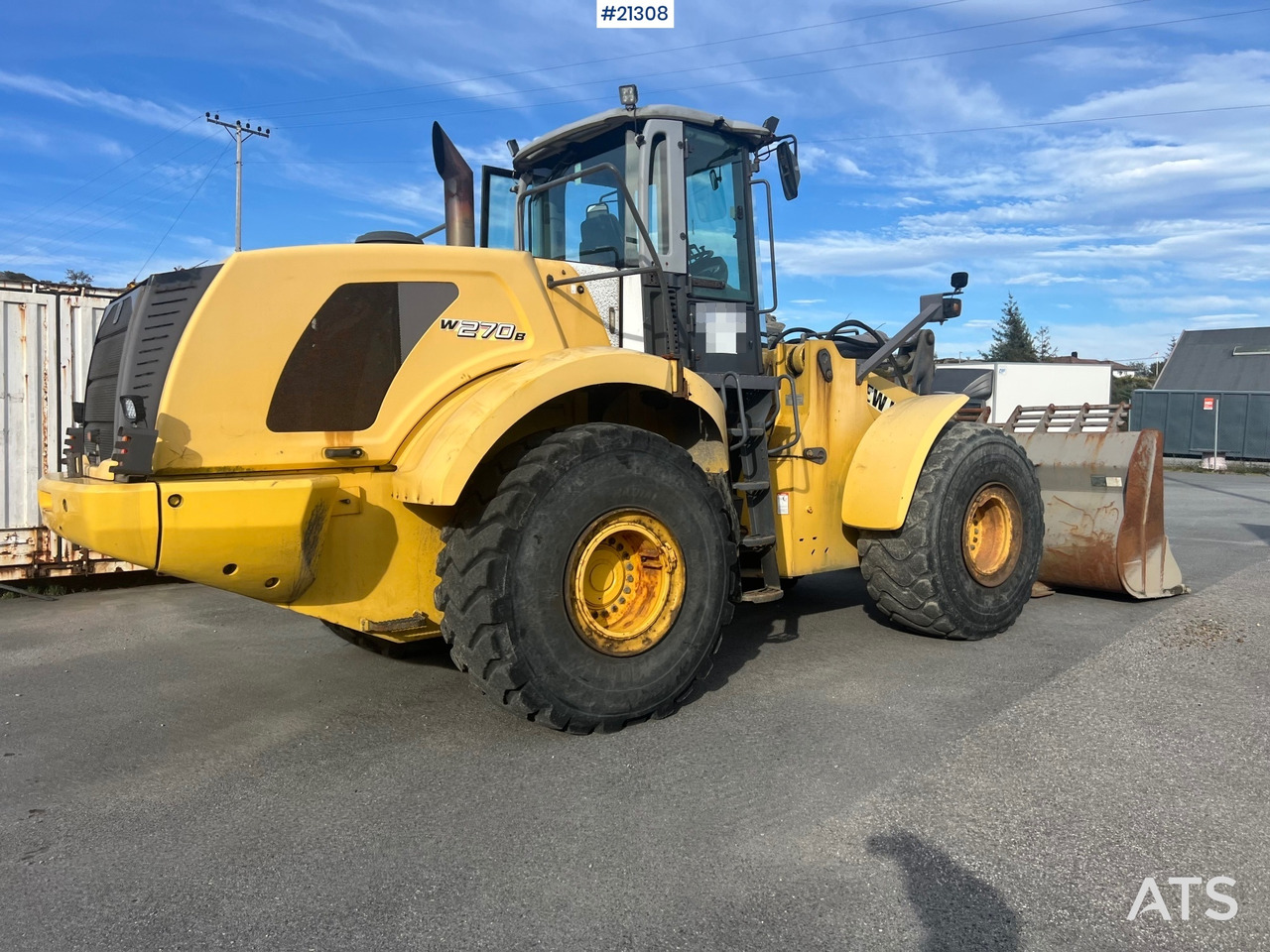 New Holland w270B - Utovarivač točkaš: slika 5 New Holland w270B - Utovarivač točkaš: slika 5