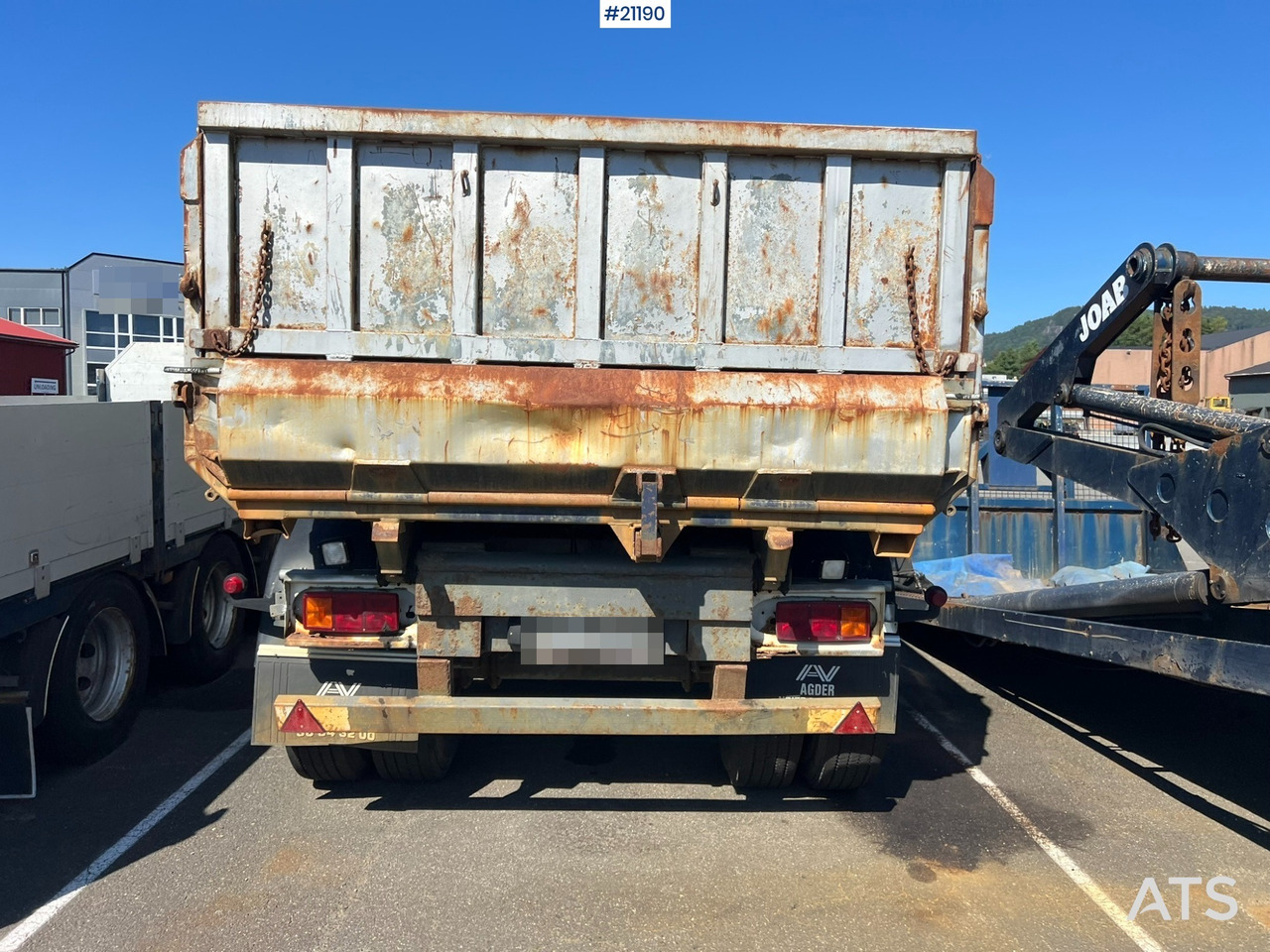 Norslep 2 akslet - Prikolica istovarivača: slika 3 Norslep 2 akslet - Prikolica istovarivača: slika 3