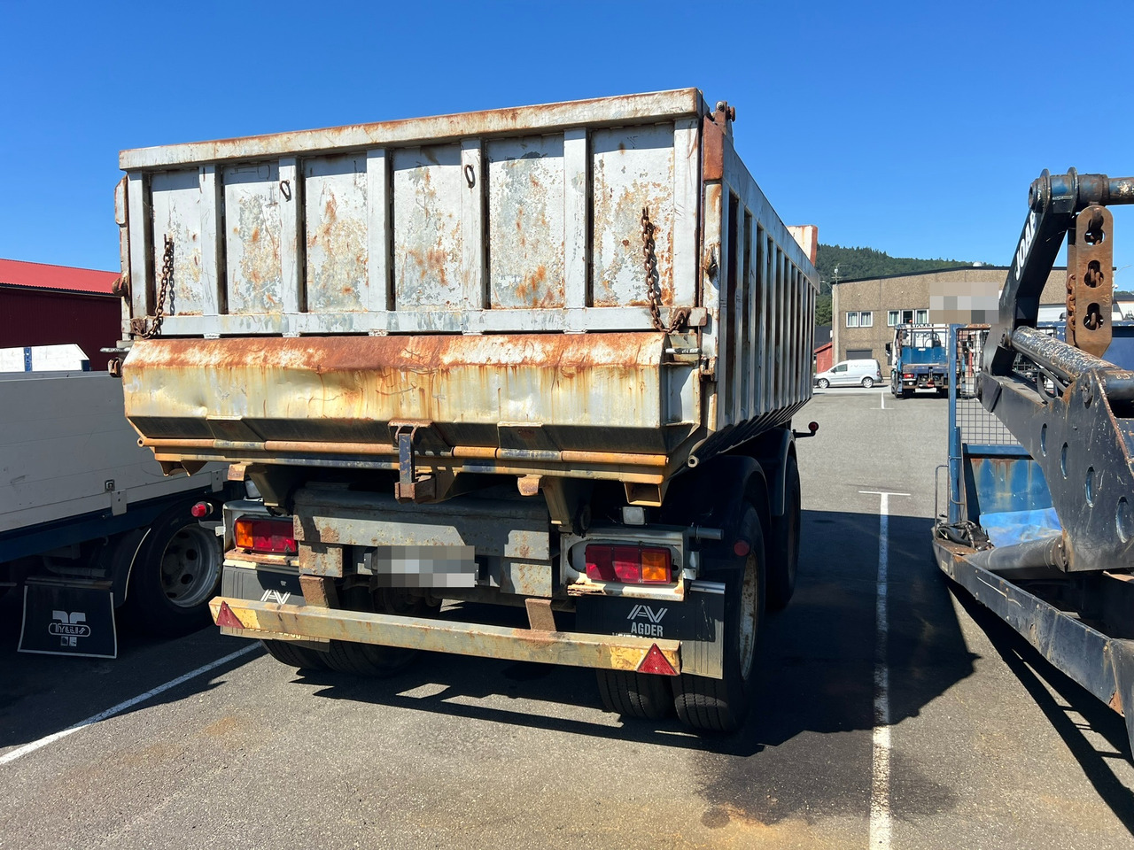 Norslep 2 akslet - Prikolica istovarivača: slika 1 Norslep 2 akslet - Prikolica istovarivača: slika 1