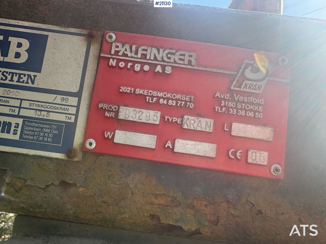 Kran za kamion za Kamion Palfinger PK 13000: slika 19