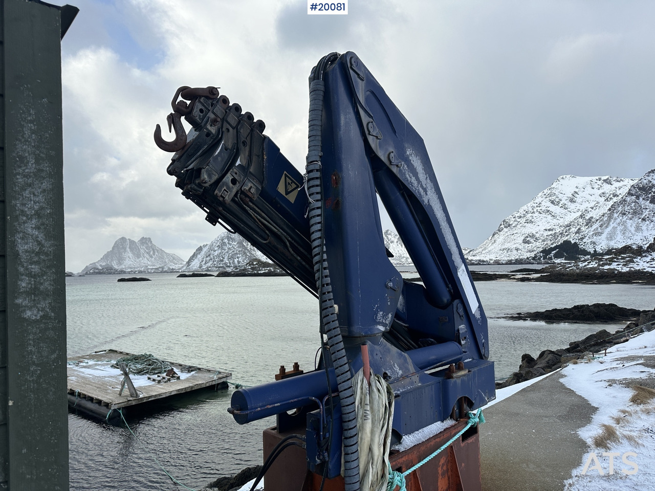 Palfinger PK 14080 C kran m/ hydraulikk pumpe - Kran za kamion: slika 5 Palfinger PK 14080 C kran m/ hydraulikk pumpe - Kran za kamion: slika 5